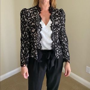 Karen Millen -Lace Jacquard Jacket